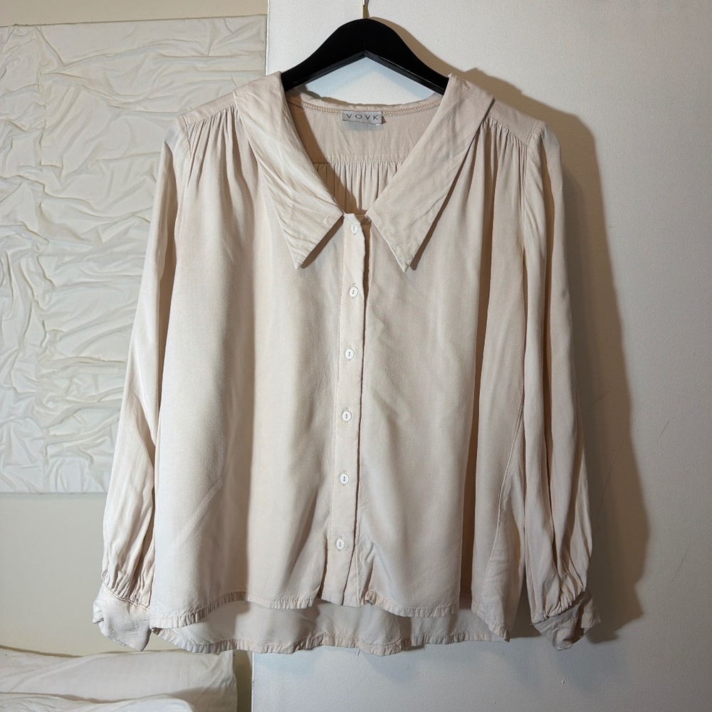Creamy Trending Blouse